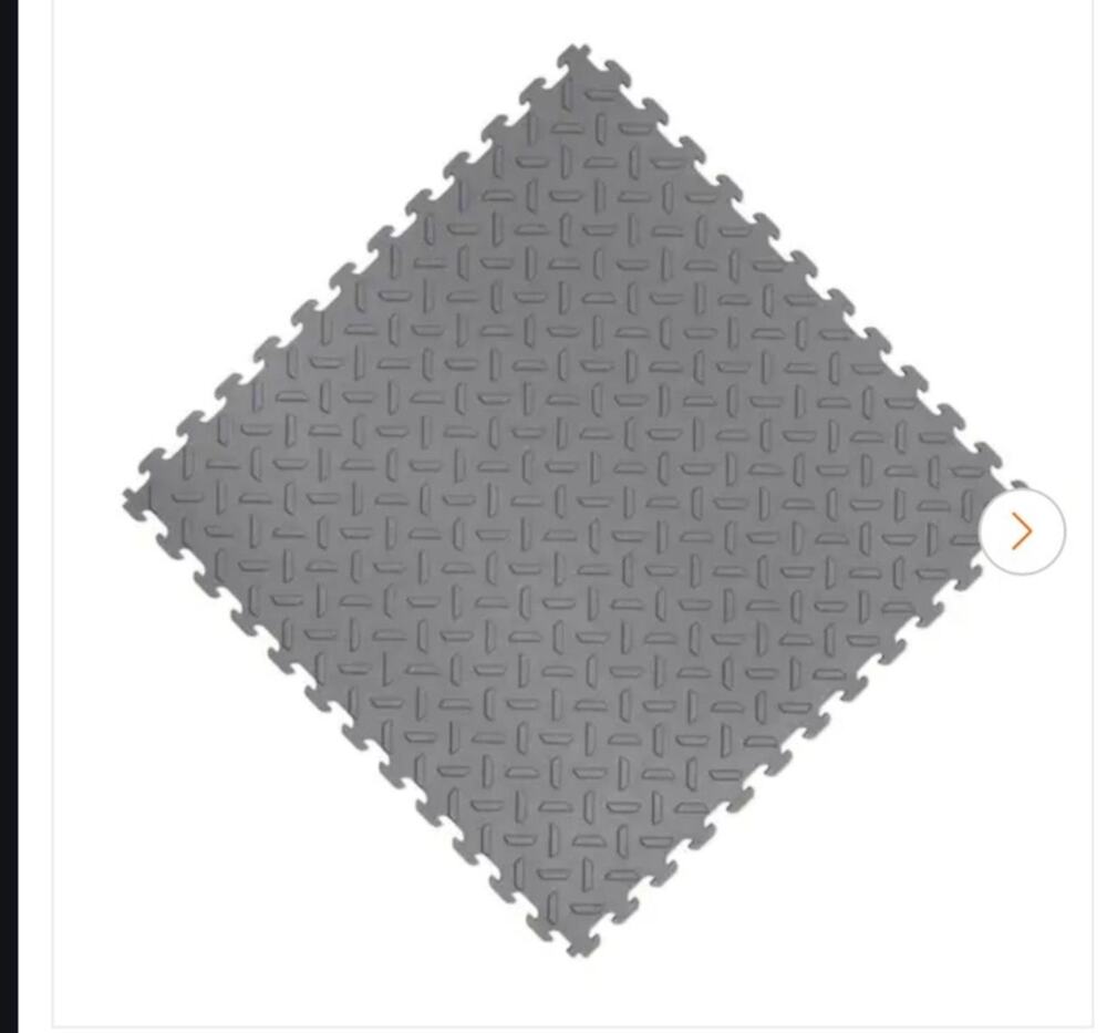 Husky 18x18x0.21 Inch Thick PVC Exercise/Gym Flooring NIB